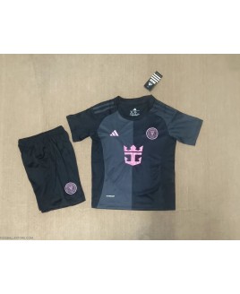 Günstige Inter Miami Auswärts Trikotsatzt Kinder 2025-26 Kurzarm (+ Kurze Hosen)